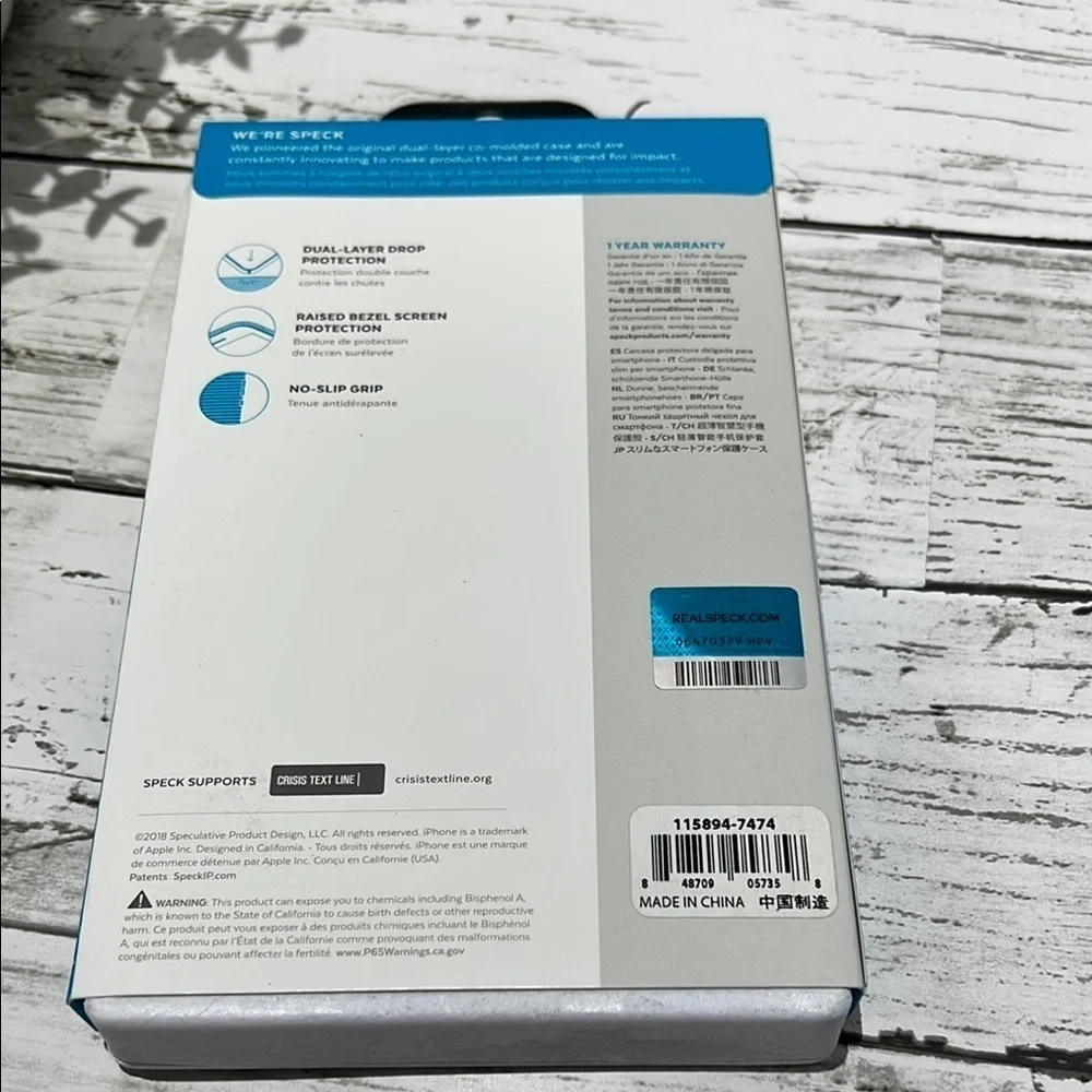 Speck CandyShell Grip Case iPhone XS Max Shockproof Drop Tested